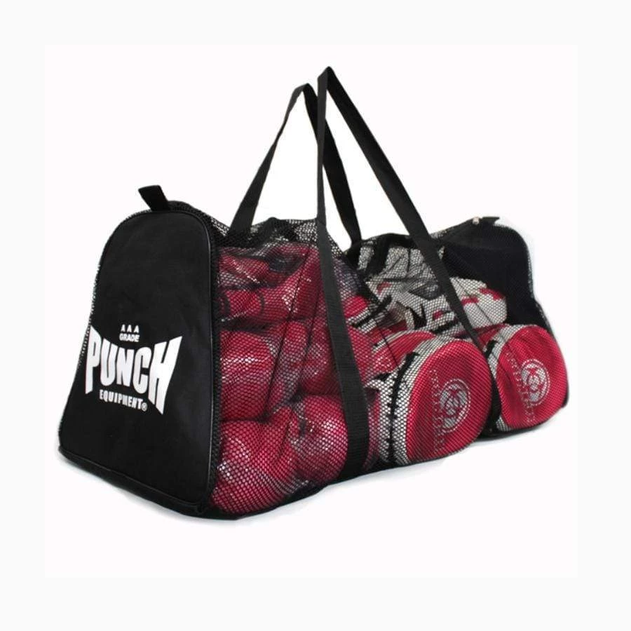 Punch Equipment Premium Package: Black Diamond Muay Thai Gloves + Pads + Trophy Getters Headgear + 3ft Mesh Bag 9 Punch Equipment Premium Package: Black Diamond Muay Thai Gloves + Pads + Trophy Getters Headgear + 3ft Mesh Bag