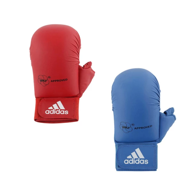 Adidas WKF Approved Karate Mitts With Thumb Boxing Gloves 3 Adidas WKF Approved Karate Mitts With Thumb Boxing Gloves