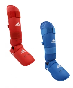 Adidas WKF Karate Shin & Instep Protector Muay Thai Shin Pads