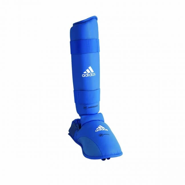 Adidas WKF Karate Shin & Instep Protector Muay Thai Shin Pads 4 Adidas WKF Karate Shin & Instep Protector Muay Thai Shin Pads