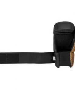 Adidas WAKO Kickboxing Pro Point Fighter Gloves Black Gold Boxing Gloves