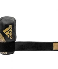 Adidas WAKO Kickboxing Pro Point Fighter Gloves Black Gold Boxing Gloves