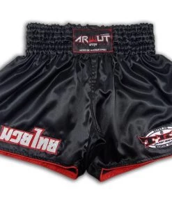 Arwut Classic Black Muay Thai Shorts 20 Arwut Classic Black Muay Thai Shorts