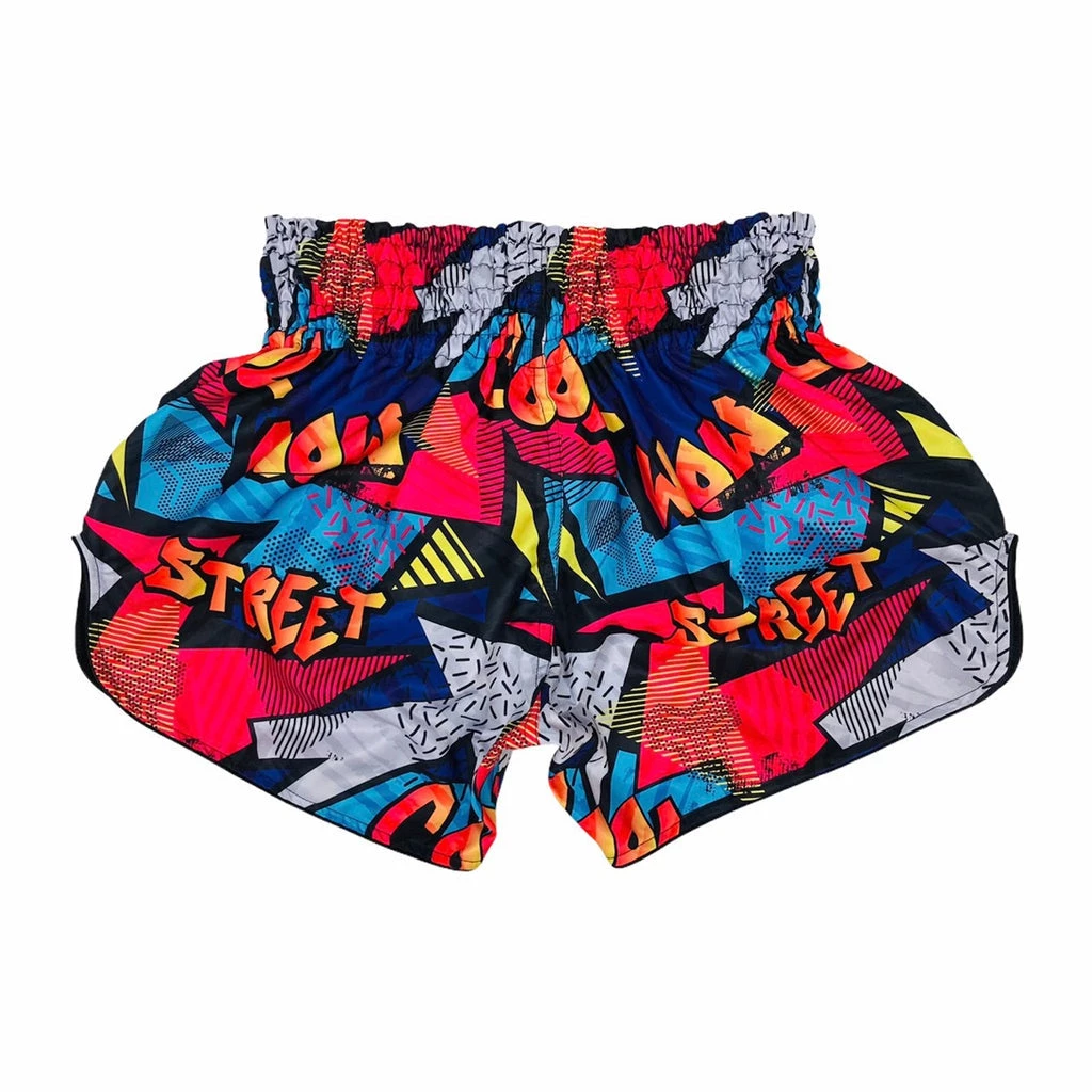 Arwut Muay Thai Shorts "Wow Street". 4 Arwut Muay Thai Shorts "Wow Street".