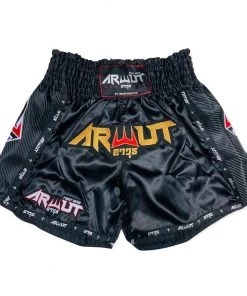 Arwut Muay Thai Shorts "Carbon" Edition