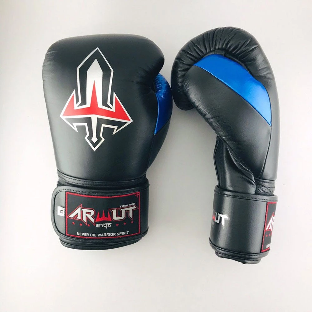 Arwut "Black Edition" Muay Thai Boxing Gloves BG2 16 Arwut "Black Edition" Muay Thai Boxing Gloves BG2