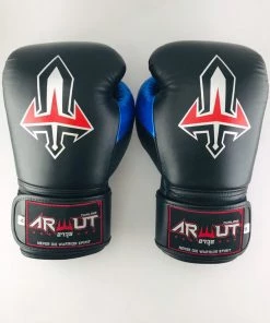 Arwut "Black Edition" Muay Thai Boxing Gloves BG2 37 Arwut