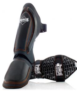 Punch Equipment Precision Black Diamond Muay Thai Shin Pads - Punch Boxing