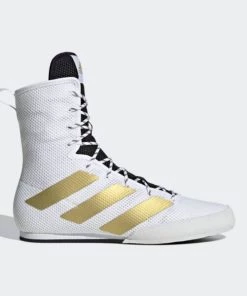 Adidas Boxing Shoes Box Hog 3 White/Gold