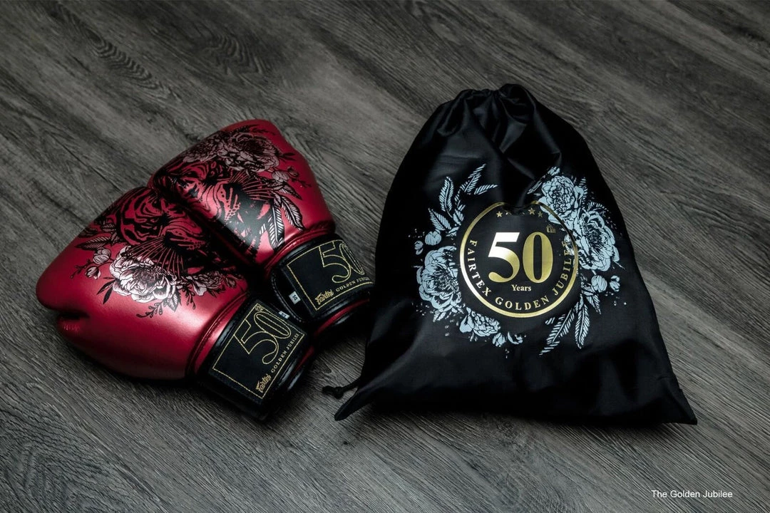 Fairtex Golden Jubilee Boxing Gloves 6 Fairtex Golden Jubilee Boxing Gloves