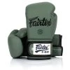 Fairtex F-Day Green Army Boxing Gloves (BGV11) 1 Fairtex F-Day Green Army Boxing Gloves (BGV11)