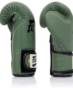 Fairtex F-Day Green Army Boxing Gloves (BGV11)