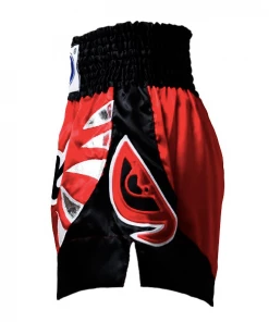 Fairtex Muay Thai Shorts - Yodsanklai Bite - Red/Black (BS0611)