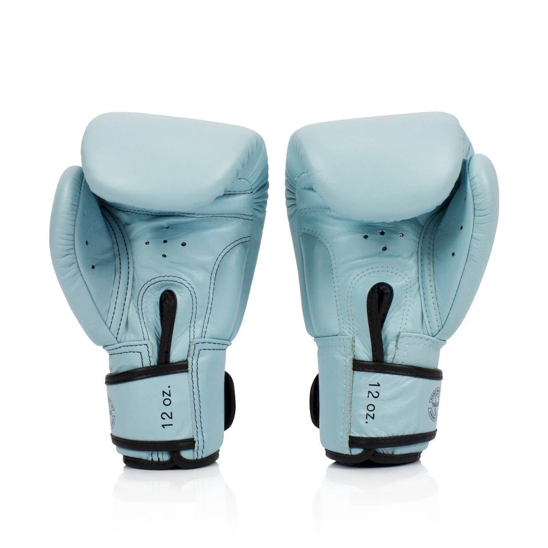Fairtex Pastel Blue Boxing Gloves (BGV20) 4 Fairtex Pastel Blue Boxing Gloves (BGV20)