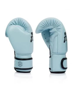 Fairtex Pastel Blue Boxing Gloves (BGV20) 8 Fairtex Pastel Blue Boxing Gloves (BGV20)