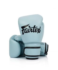 Fairtex Pastel Blue Boxing Gloves (BGV20) 9 Fairtex Pastel Blue Boxing Gloves (BGV20)