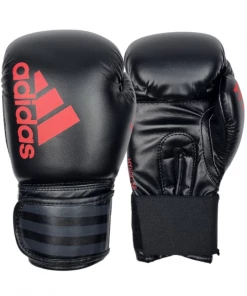 Adidas Hybrid 50 Kids Glove Black/Red – 6oz