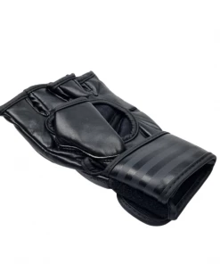 Adidas Training Grappling MMA Mitts – Black/Silver
