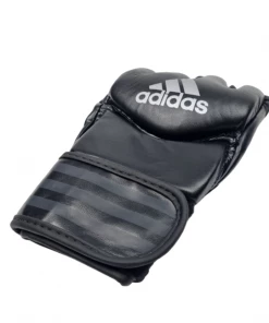 Adidas Training Grappling MMA Mitts – Black/Silver