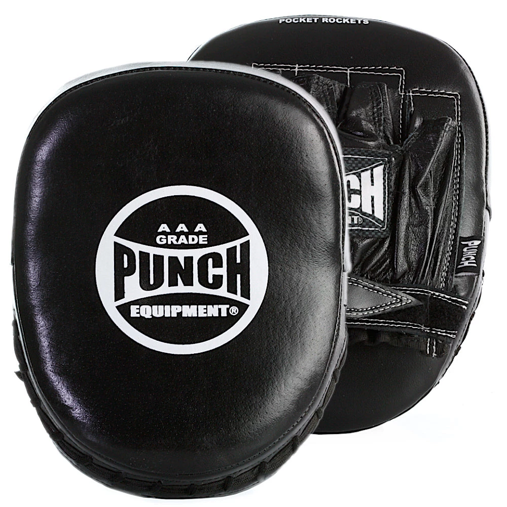 Punch Equipment POCKET ROCKET BOXING FOCUS PADS 3 Punch Equipment POCKET ROCKET BOXING FOCUS PADS
