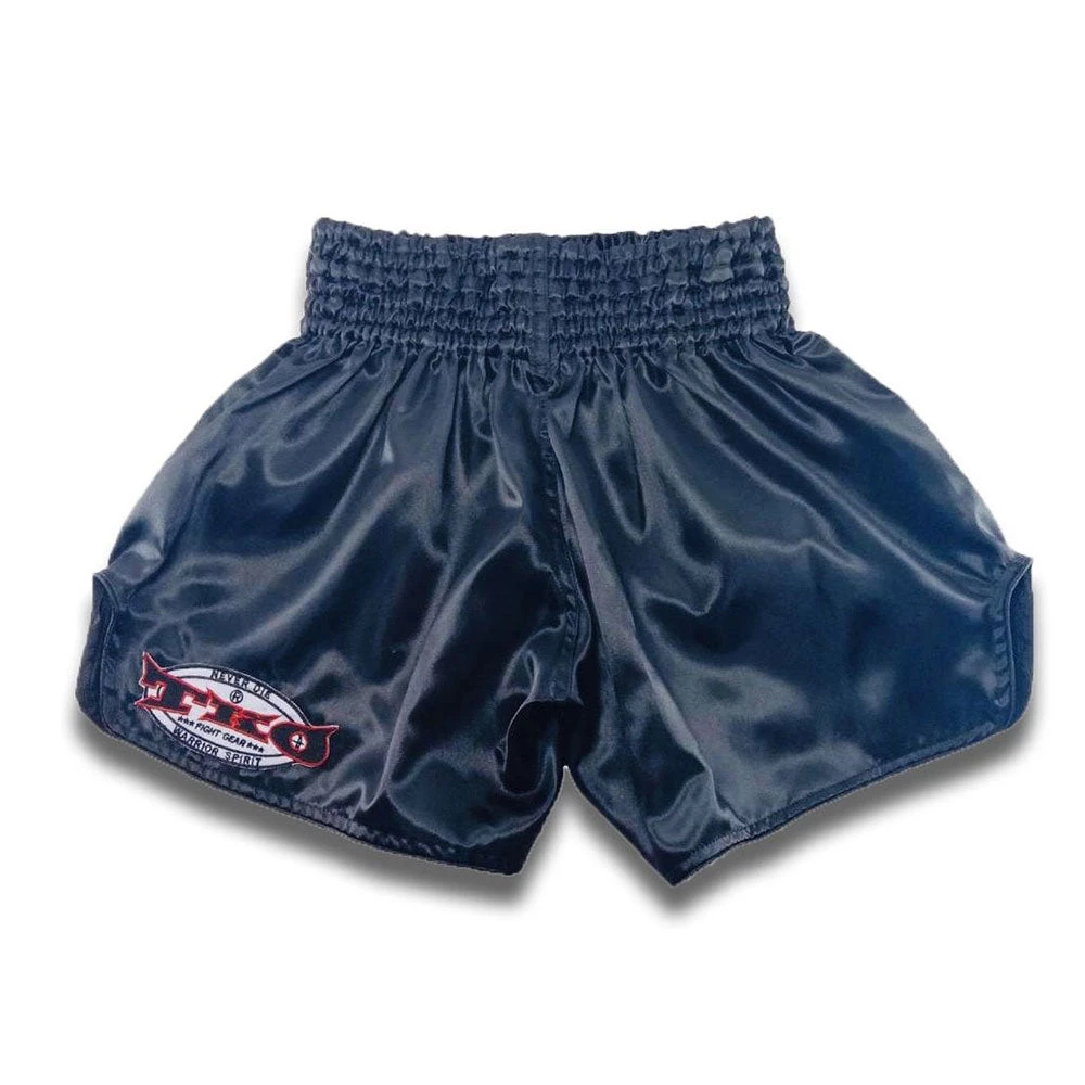 Arwut Classic Black Muay Thai Shorts 8 Arwut Classic Black Muay Thai Shorts