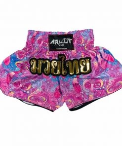 Arwut Muay Thai Shorts "Psychedelic Trippy Shrooms"