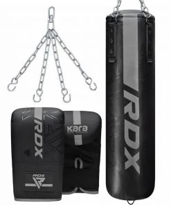 RDX Punching Bag & Glove Home Boxing Package