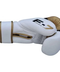 RDX Boxing Gloves F7 White And Gold 12 RDX Boxing Gloves F7 White And Gold