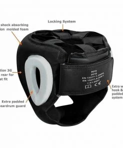 RDX Full Face Boxing Head Guard Leather White / Black T1 Boxing Head Gear 8 RDX Full Face Boxing Head Guard Leather White / Black T1 Boxing Head Gear