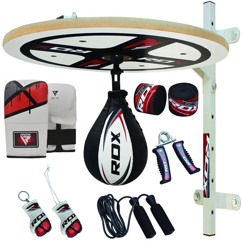 RDX Speedball Kit With Stand And Gloves (12pc) 3 RDX Speedball Kit With Stand And Gloves (12pc)