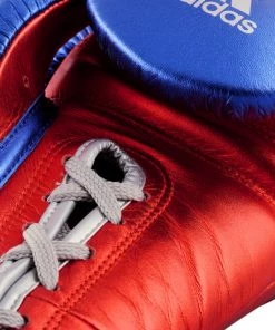 Adidas Boxing Speed Tilt 750 Pro Fight Glove Blue Metallic Red 15 Adidas Boxing Speed Tilt 750 Pro Fight Glove Blue Metallic Red