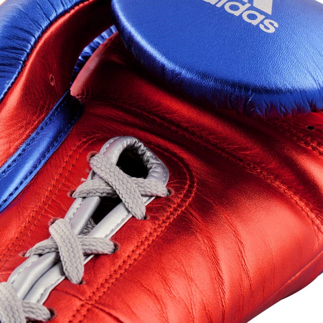Adidas Boxing Speed Tilt 750 Pro Fight Glove Blue Metallic Red 8 Adidas Boxing Speed Tilt 750 Pro Fight Glove Blue Metallic Red