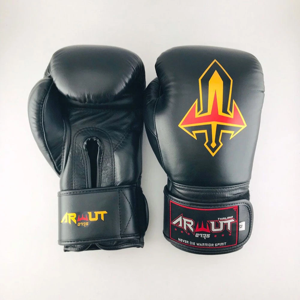 Arwut "Black Edition" Muay Thai Boxing Gloves BG2 4 Arwut "Black Edition" Muay Thai Boxing Gloves BG2