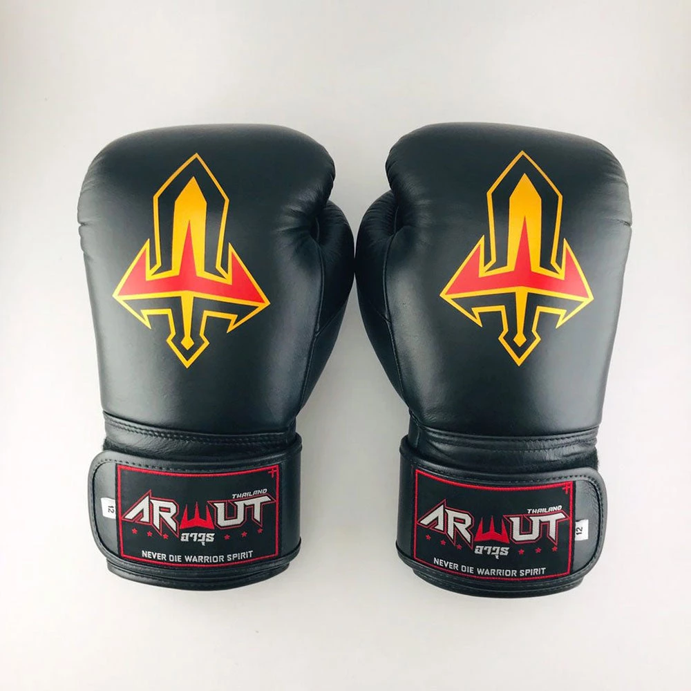 Arwut "Black Edition" Muay Thai Boxing Gloves BG2 8 Arwut "Black Edition" Muay Thai Boxing Gloves BG2