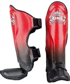 Top King "Superstar' Leather Shin Guards Muay Thai