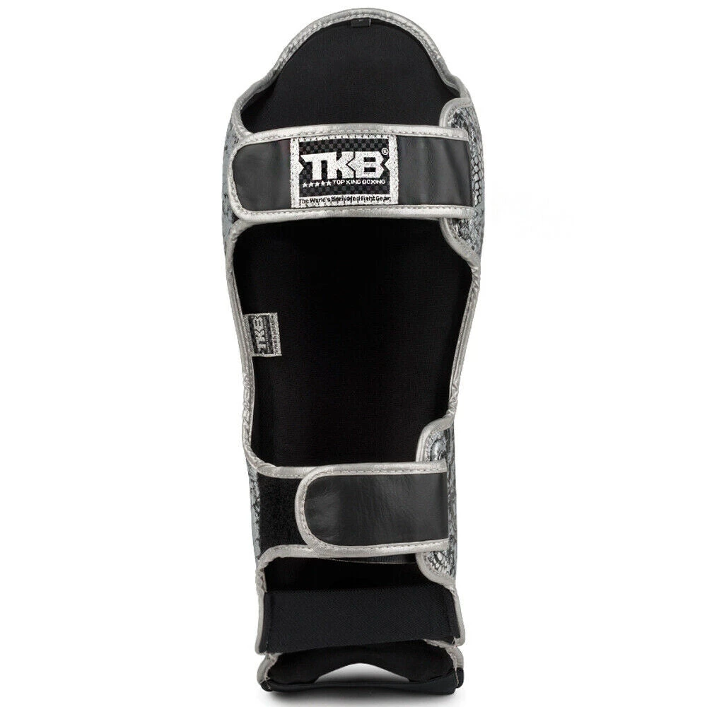 Muay Thai Top King "Snake" Leather Shin Guards 10 Muay Thai Top King "Snake" Leather Shin Guards
