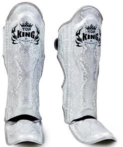 Muay Thai Top King "Snake" Leather Shin Guards 17 Muay Thai Top King