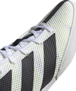 Adidas Box Hog 3 White/Black Boxing Shoes