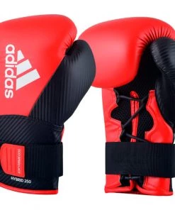 Boxing Adidas Hybrid 250 Training Glove Active Red Black