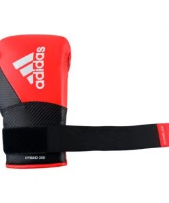 Boxing Adidas Hybrid 250 Training Glove Active Red Black