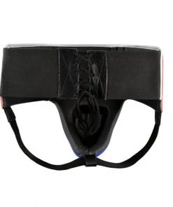 Adidas Adi Star Pro Boxing Groin Guard Metallic Blue Silver