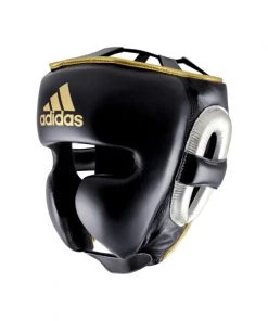 Adidas ADISTAR Pro Head Gear Black/Silver Boxing Head Gear