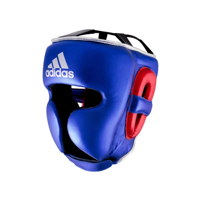 Adidas Adistar Pro Headgear METALLIC BLUE SILVER Boxing Head Gear 3 Adidas Adistar Pro Headgear METALLIC BLUE SILVER Boxing Head Gear