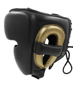 Adidas ADISTAR Pro Head Gear Black/Gold Boxing