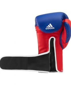 Adidas Tilt 350 Pro Training Strap Blue Red White Boxing Gloves