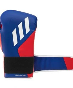 Adidas Tilt 350 Pro Training Strap Blue Red White Boxing Gloves