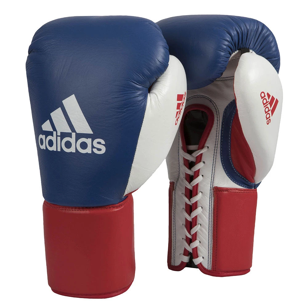 Adidas Pro Professional Lace-Up Boxing Gloves-12oz 4 Adidas Pro Professional Lace-Up Boxing Gloves-12oz