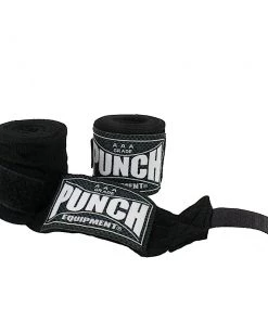 Punch Equipment Boxing Wraps AAA Bulk Stretch Boxing Hand Wraps Pack (10 X 4M PAIRS)