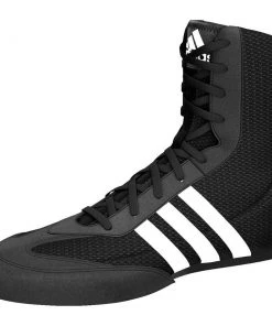 Adidas Box Hog 2 Boxing Shoes Black 8 Adidas Box Hog 2 Boxing Shoes Black