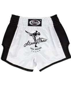 Fairtex Muay Thai Shorts - BS1707 White